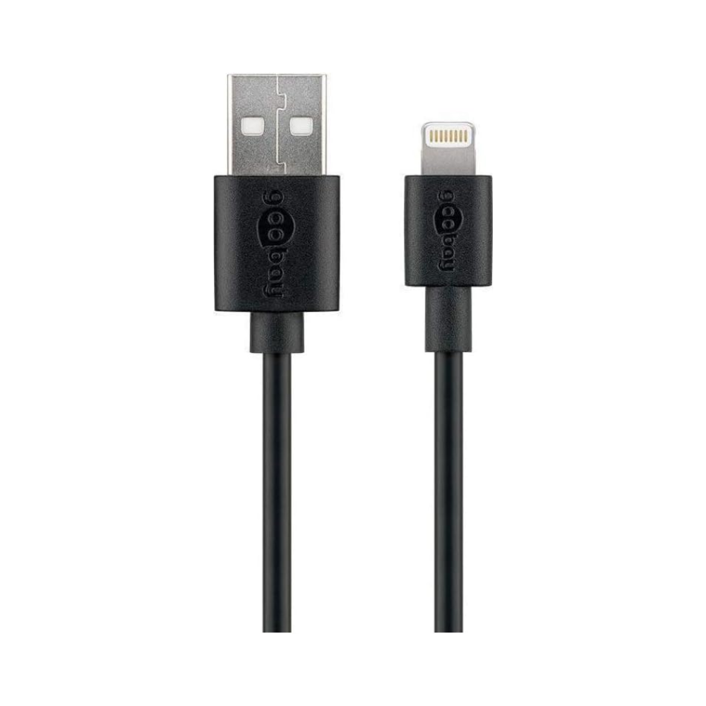 Goobay 3m Charging Cable Black