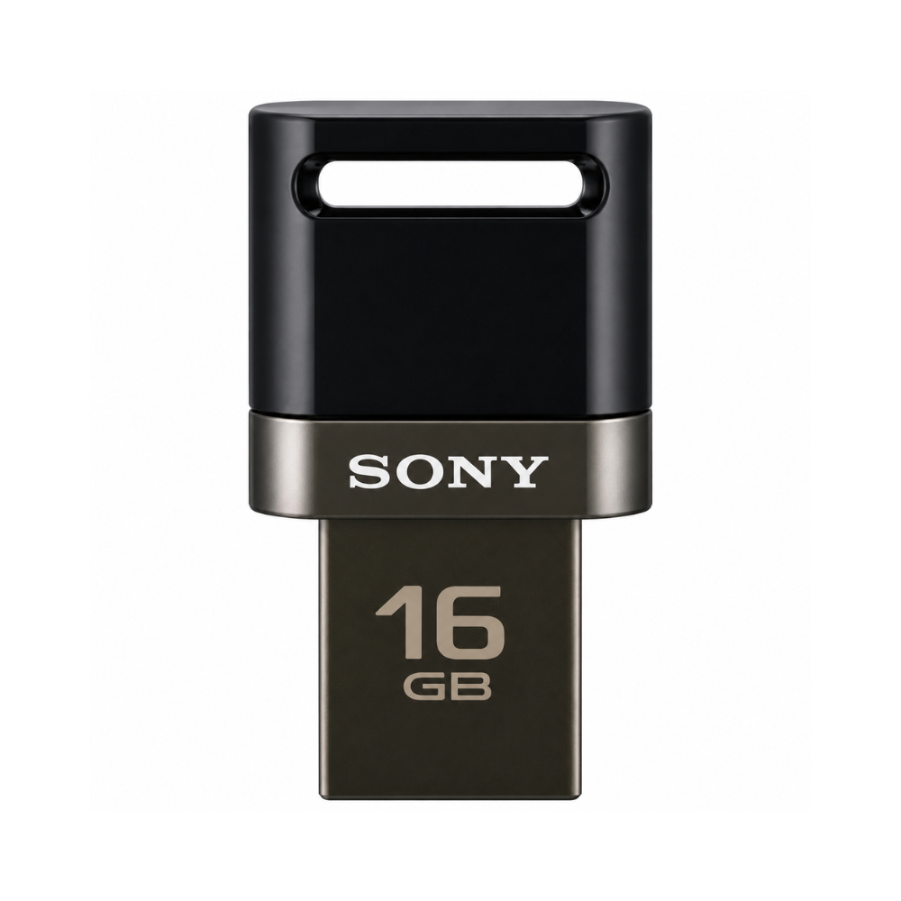 Sony 16GB USB 3.0 & Micro USB Flash Drive Black