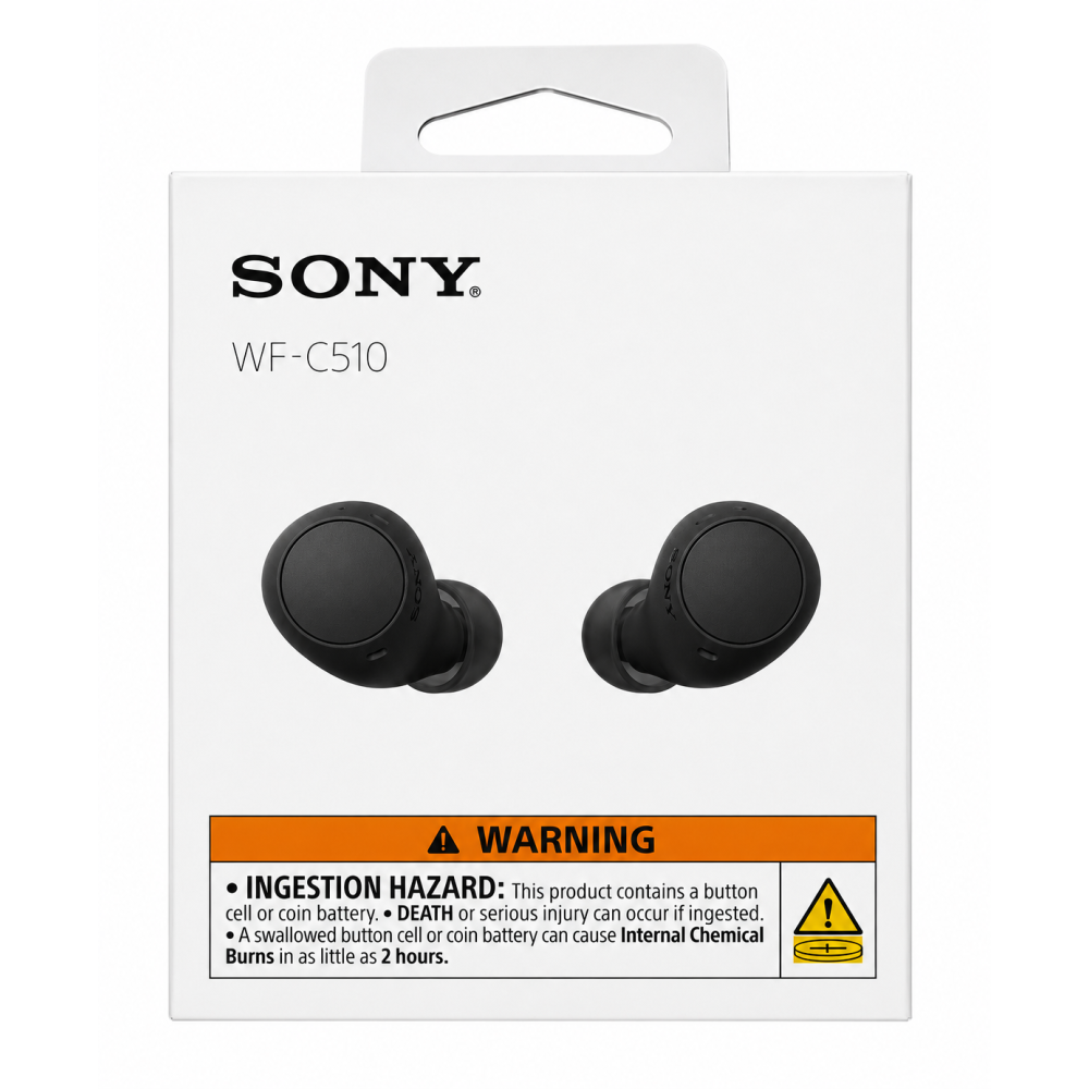Sony WF-C510 Wireless Earphones Black