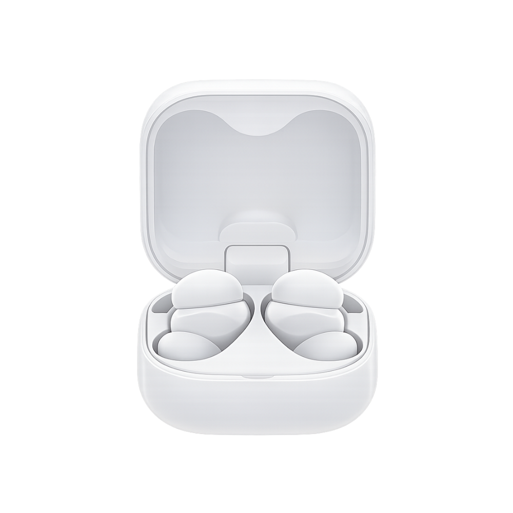 Sony LinkBuds Fit S Wireless Noise Cancelling Earphones White