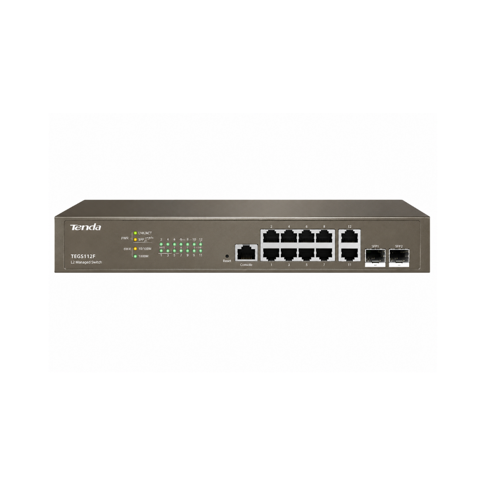 Tenda TEG5312F L3 Managed Switch