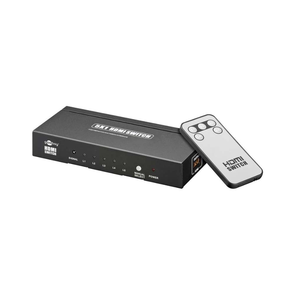 Goobay 2-Port HDMI Switch