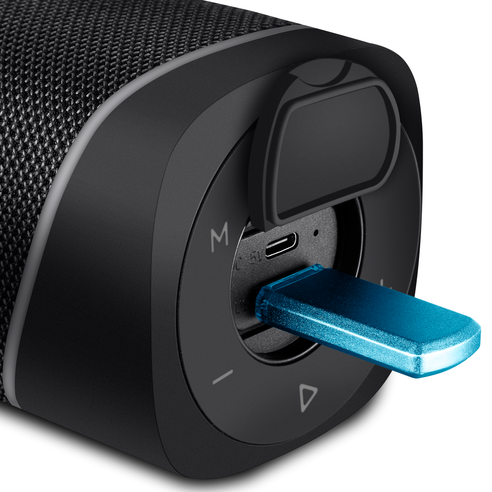 Sven Portable speaker with backlight Bluetooth TWS FM radio