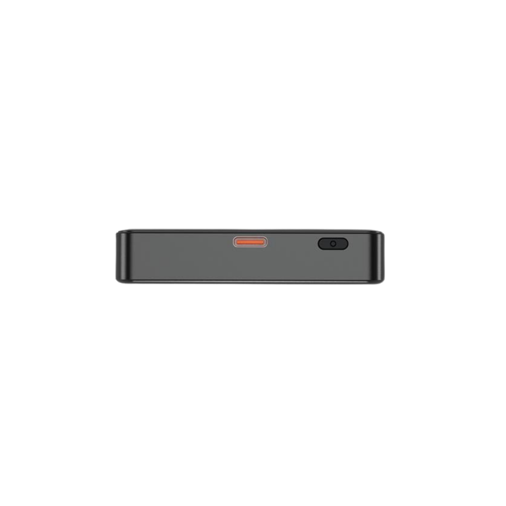 Gembird 15 W Magnetic wireless powerbank with LCD, 10000 mAh, black
