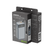 Gembird 65 W Fast charging power bank with integrated cables, 20000 mAh, black