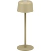 Goobay Wireless LED Table Lamp, Size S, 25 cm, Beige