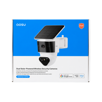 AOSU C9P Solar Security Camera Wireless Outdoor T2 Pro