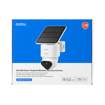 AOSU C9X Solar Security Camera Wireless Outdoor T2 Ultra System