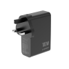 Gembird GaN Charger Without Cable with USB-A Port and 3 USB-C Ports 100W Power
