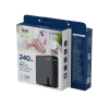 Gembird 6-port 240 W GaN USB fast charger, black
