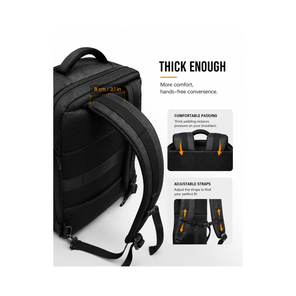 Inateck Waterproof Backpack Backpack for 17.6" Laptop