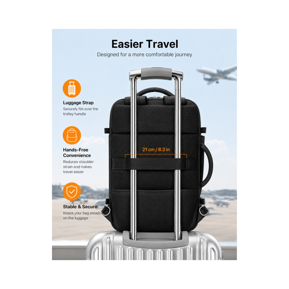 Inateck Waterproof Backpack Backpack for 17.6" Laptop