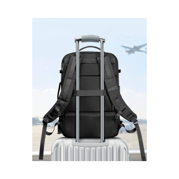 Inateck 42L/20L Carry On Travel Backpack, With Multiple Pockets, Black