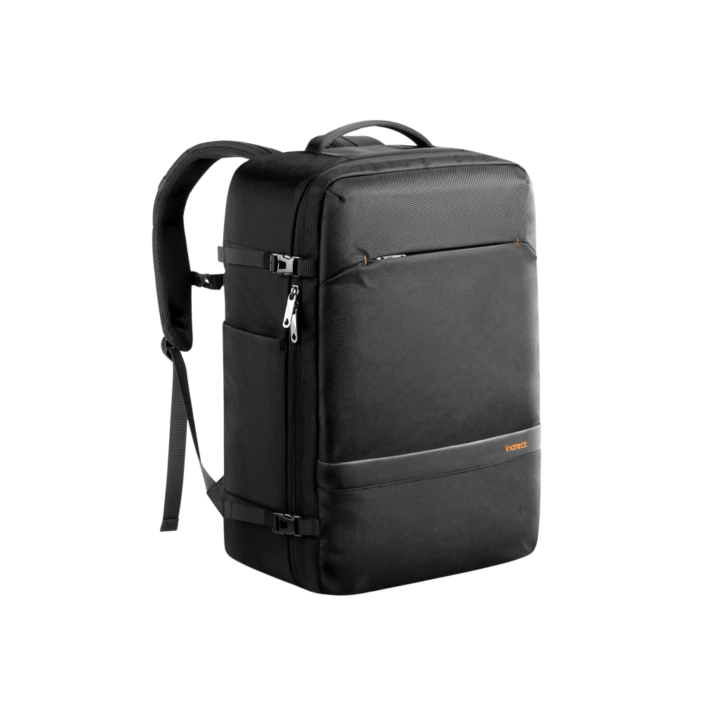 Inateck 42L/20L Carry On Travel Backpack, With Multiple Pockets, Black