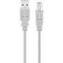 Goobay USB A to B Cable 1.8m White