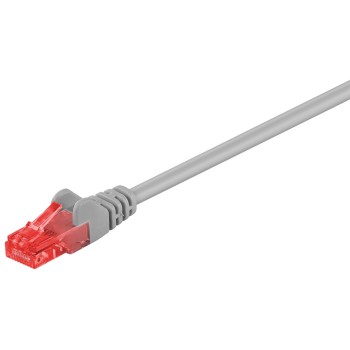 Goobay Cat6 Ethernet Cable 0.25m Grey