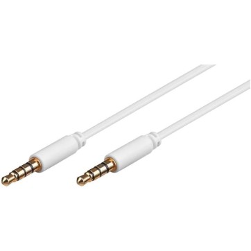 Goobay 4-Pin Jack Audio Cable 1.5m White