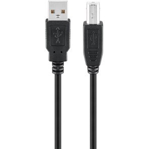 Goobay USB 2.0 A to B Cable 5m Black