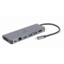Cablexpert USB Type-C 5-in-1 multi-port adapter (Hub + HDMI + PD + card reader + LAN)