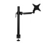 Desq Slimline Single Monitor Arm Mount Black 10kg Max
