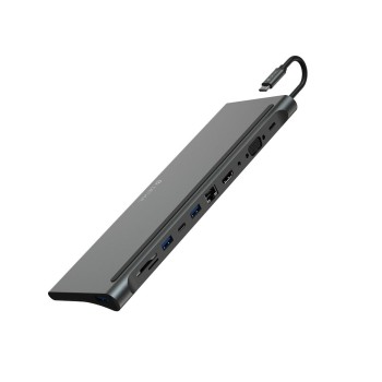 Devia Leopard 11-in-1 Type-C Hub Gray