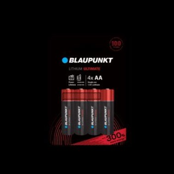 Blaupunkt Lithium Ultimate Battery AA 4 Pack