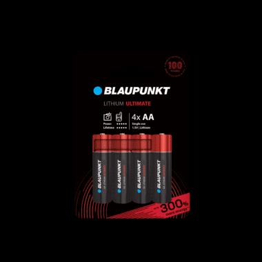 Blaupunkt Lithium Ultimate Battery AA 4 Pack