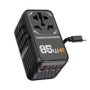 Tessan  universal AC outlets
1 USB-A ports
3 USB-C ports
1 Retractable USB C Cable
PD 85W