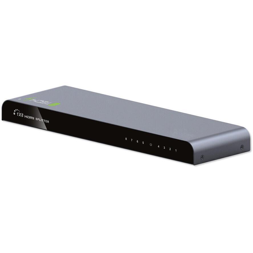 Techly HDMI 2.0 Splitter 4K 8 Ports