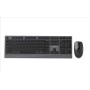 Gembird Dual-mode slim wireless desktop set, 2.4G+BT, US layout