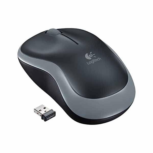 Logitech M185 Wireless Mouse Grey