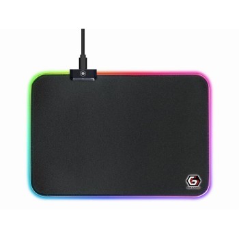 Gembird mouse pad with LED light effect, M-size