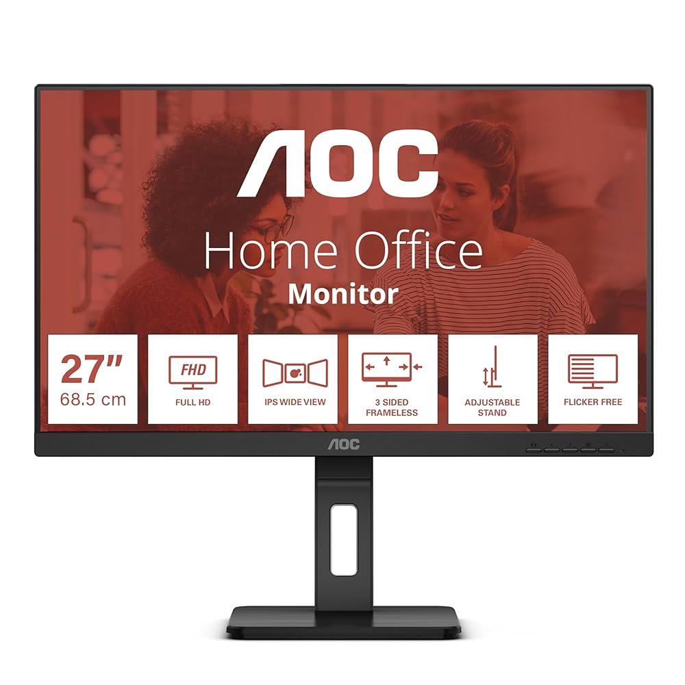 AOC Q27E4U 27" Full HD IPS Monitor with Lift Adjustment