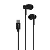 Devia Smart Series Wired Type-C Earphone Black