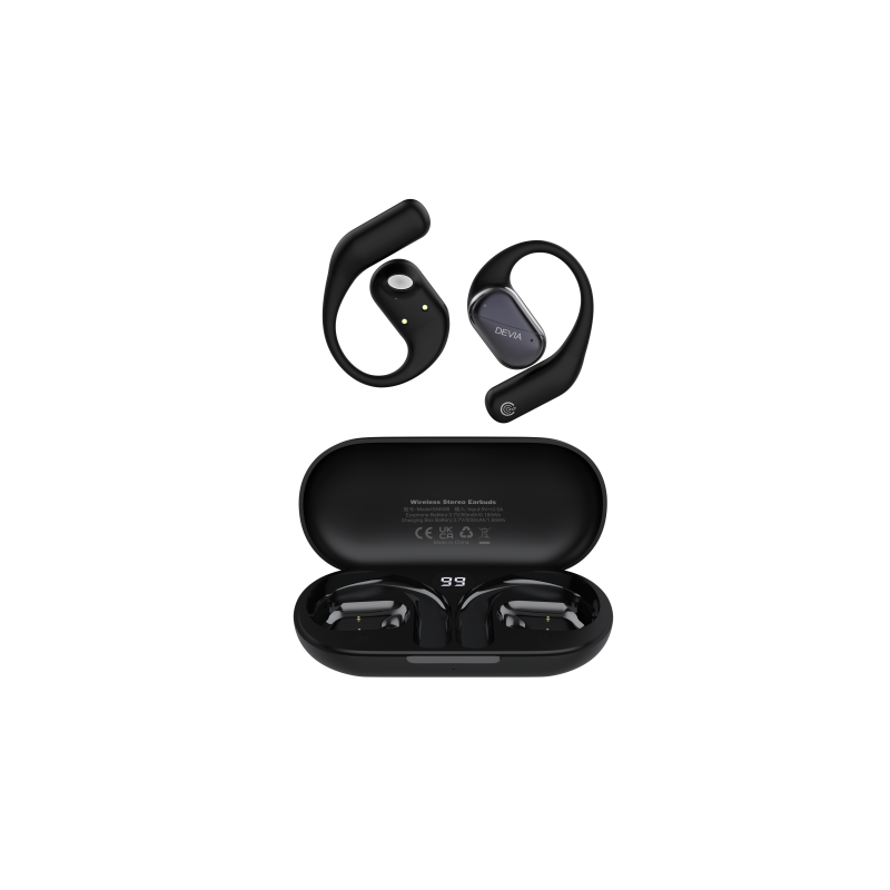 Devia OWS Lite 1 Open Wireless Earphone Black