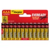 Eveready Gold AAA Alkaline Batteries 12-Pack