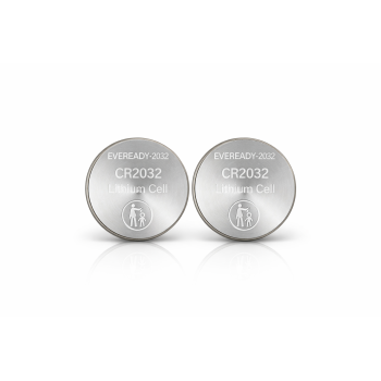 Eveready Lithium CR2032 Button Cell Batteries 2-Pack