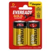 Eveready Gold D Alkaline Batteries 2-Pack