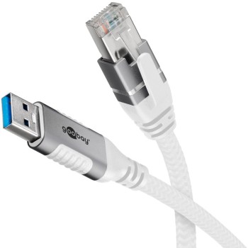 Goobay USB-A 3.0 to RJ45 Ethernet Cable 5m