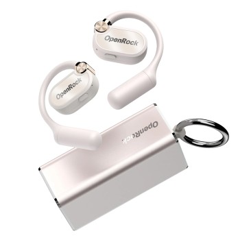 Openrock X Open-Ear Air Conduction Sport Earbuds White