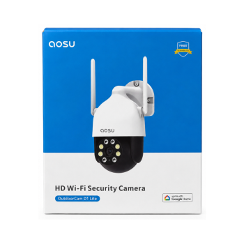 AOSU C5L Security Camera 2K Outdoor 360 Pan-Tilt