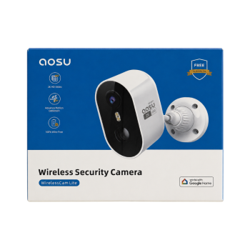 AOSU C6L Security Camera 2K Outdoor Battery