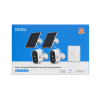 AOSU C7P-2H Solar Security Cameras Wireless Outdoor 2K QHD