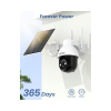 AOSU Solar Security Camera Wireless Outdoor Panoramic PTZ