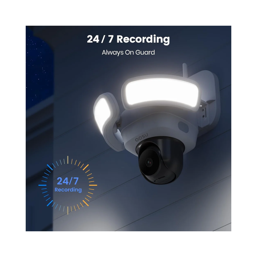 AOSU L5P Floodlight Camera Wired Outdoor
