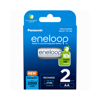 Eneloop AA Rechargeable Batteries 2pcs