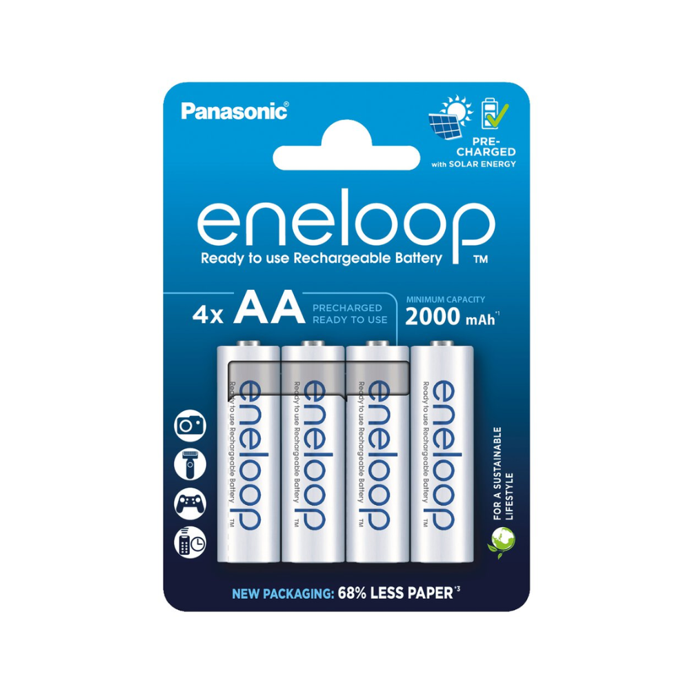 Eneloop AA Rechargeable Batteries 4pcs
