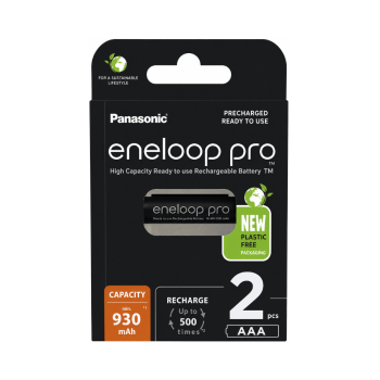 Eneloop Pro AAA Rechargeable Batteries 2pcs