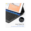 Inateck Qwerty Keyboard Case For Ipad 9Th Gen 10.2" Black