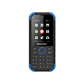 Blaupunkt Sand II 7.11 cm (2.8") Black-Blue Sand, Bar, Dual SIM, 7.11 cm (2.8")